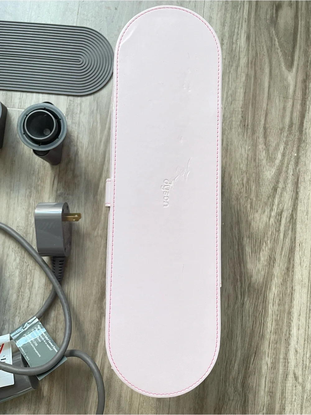 Dyson Hair Dryer with Travel Case - Silver/white